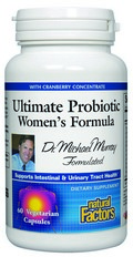The Ultimate Probiotic Women's Formula with CranRich complex was designed to maintain normal intestinal and vaginal flora throughout every stage of a woman's life..