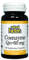 Natural Factors uses only 100% natural CoQ10 for maximum bioavailability and superior effectiveness..