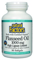Natural Factors Flaxseed Oil is derived from the highest quality certified organic referred to as ÃÂÃÂcold processedÃÂÃÂ ensuring a pure, healthy oil providing the important essential fatty acids that support good health..