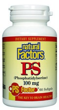 Natural Factors Phosphatidylserine (PS) is naturally derived from soy phospholipids and is a natural nutrient found in the brain where it plays a major role supporting healthy brain functions such as memory, focus and clarity..