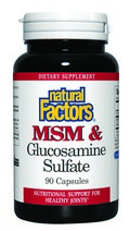 This synergistic blend of naturally-derived compounds: MSM and Glucosamine Sulfate support healthy joint function..