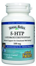 Supplementing with 5-HTP provides natural support for emotional well-being.
5-HTP may boost serotonin levels and reduce depression, obesity, insomnia, migraine headaches, and anxiety..