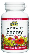 Pollen Plus Energy combines the best of the bee with standardized extracts of exceptional herbs that promote energy..