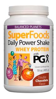 Whey Protein with PGX, an all natural plant complex from Konjac Root..