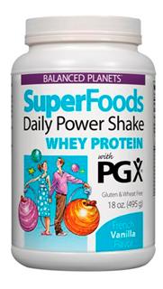 Balanced Planets SuperFoods Daily Shakes with PGX, a nutritious start to energize your day!.