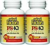 Natural Factors PS (phosphatidylserine) is a natural nutrient that enhances memory, focus and clarity, while relieving stress and tension..