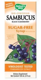 Nature's Way Bio-Certified Sambucus is the superior black elderberry extract. Now On Sale During Cold and Flu Season at Seacoast.com..