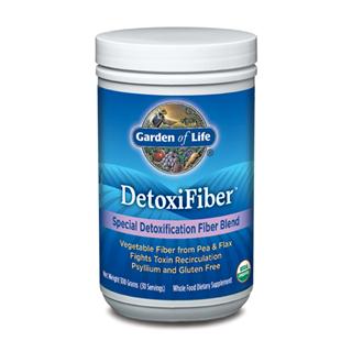 DetoxiFiberÂ is a USDA certified organic fiber supplement that naturally supports cleansing and removes toxins. Gluten and Psyllium free. Excellent choice to alkalize and detoxify your body slowly..