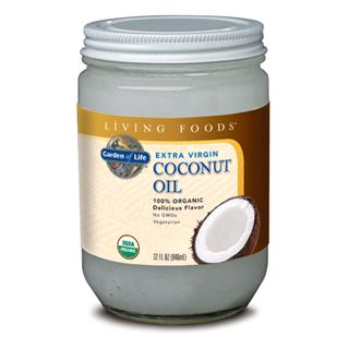 Extra Virgin Coconut Oil is a stable, healthy saturated fat that is naturally free from trans-fatty acids. It contains medium-chain fatty acids, such as lauric acid, which have a shorter chain length than most animal derived long-chain saturated fatty acids. Certified Organic by QAI.