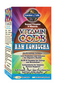 One serving of Vitamin Code RAW Kombucha contains at least 200% of the Recommended Daily Value of all seven. B vitamins are great for energy, meaning that Vitamin Code RAW Kombucha could be considered raw energy in a capsule..