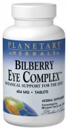 Planetary Herbals Bilberry Eye ComplexÂ combines concentrated bilberry extract, shown in numerous studies to support visual acuity, with the classic Chinese formula Ming Mu Di Huang Wan . Together, these herbs unite science and tradition to provide nourishing support to normal vision..