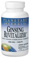 This dynamic combination is designed to support energy levels without the use of stimulants. Ginseng is a legendary tonifier first written about during the Sui Dynasty of China (580-601 A.D.). In traditional Chinese herbalism it is rarely used alone, but rather is combined with herbs considered to assist and augment its tonifying actions. Planetary Herbals Ginseng Revitalizerâ.