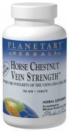 Horse chestnut is rich in saponins and flavones, which modern research has shown help support the normal integrity of the vascular system and connective tissue. Planetary Herbals Horse Chestnut Vein Strength.