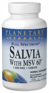 Full Spectrum Salvia with MSV-60 herbal supplement for supporting a healthy cardiovascular system..