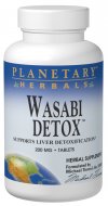 The root of the herb Wasabia japonica, a potent member of the Cruciferae family, has powerful properties that can help detoxify the liver. Wasabi induces Phase II detoxification, which removes toxic substances that are stored in the liver's fatty tissues..