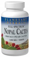 For centuries, nopal (Opuntia spp.) the Mexican prickly pear cactus, has been consumed as a source of food and health. Clinical research suggests that nopal helps support healthy glucose balance when consumed with meals as a regular part of a healthy diet. By aiding the cells in absorbing blood sugar for energy, Full Spectrum.