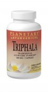 Triphala is the most highly revered of all Ayurvedic herbal formulas in India. Consisting of three uniquely sour and astringent fruits, Amla, Harada, and Behada, Triphala is a potent, yet gentle formula designed to support the body's natural digestive and cleansing processes. This formula is unique in that the astringent qualities of the wildcrafted fruits serve to tonify the colon, thereby promoting internal cleansing naturally..