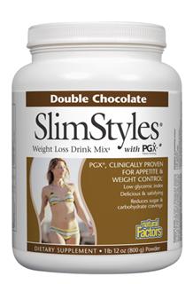 Natural Factors Slim Styles Weight Loss Drink Mix is clinically proven to support weight loss through appetite control and glucose balance. By balancing glucose levels, SlimStyles significantly reduces food cravings making weight loss a more achievable goal..