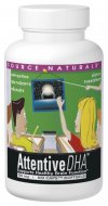 Source Naturals Attentive DHA is a fatty acid that the brain uses for its growth and function. Source Naturals can help meet your energetic child's needs with our special form of Neuromins DHA. Kid Caps are easy-to-swallow softgels. .