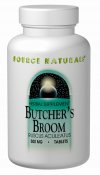 Butcher's Broom is an herb that is the source of ruscogenin and related saponins. Butcher's Broom has been widely researched and in use since the ancient Greek and Roman civilizations. Typically used for varicose veins, hemorrhoids and controlling lymphedema..