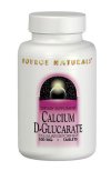 Source Naturals Calcium D-Glucarate includes the patented compound glucarate which has been shown to enhance the major detoxification pathways in the body. Calcium D-Glucarate, the calcium salt of D-glucaric acid, is found naturally in the human body and in a variety of fruits and vegetables..