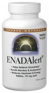 NADH is an energy-rich coenzyme of vitamin B-3 that is essential for the production of ATP, the primary energy carrier in our cells.  The brain, the nerves, the muscles and the heart require a constant supply of ATP energy in order to function.  Source Naturals now brings you ENADA, the only patented, stabilized, absorbable form of NADH available..