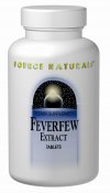 Feverfew (Tanacetum parthenium</I>) is a member of the daisy family.  Its extract has been shown in human cell culture studies to inhibit the synthesis of prostaglandins known to cause physical discomfort. Further research needs to be conducted to confirm its effects if any in humans..