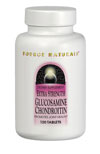 Source Naturals Glucosamine Chondroitin provides important building blocks for healthy joints and connective tissues. Glucosamine, an amino sugar, is an essential structural component of glucosaminoglycans, large linear molecules that help to lubricate joints, nourish cartilage and connective tissue, and assist in wound healing.  Manganese is involved in the synthesis of collagen, and chondroitin sulfate lends additional structural support via its high degree of interaction with collagen fibers.  Molybdenum aids in complete metabolism of glucosamine and chondroitin..