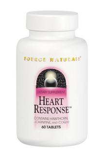 Heart Response combines hawthorn, L-carnitine, and CoQ10 with other herbs, vitamins, amino acids, antioxidants, and minerals to support cardiovascular function. Research suggests that hawthorn has the ability to increase the strength of contraction of the heart and to increase coronary blood flow. Carnitine and CoQ10 both play a role in energy generation, which is necessary for the continuous work performed by the heart muscle..