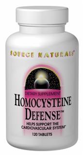 Source Naturals Homocysteine Defense is an excellent formula which may provide support to the cardiovascular system. Trimethylglycine (TMG), vitamins B-6, B-12, and folic acid may help in the conversion of homocysteine to other substances, including methionine, thus preventing an unwanted build-up of homocysteine..