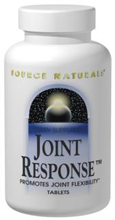 Source Naturals Joint Response provides three of the most important building blocks for joints and connective tissues: MSM (dietary sulfur), glucosamine, and vitamin C. These nutrients help to lubricate and ease joint movement. Molybdenum is added to this formula to aid in preventing molybdenum loss in the body due to increased organic sulfur intake..