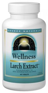 Source Naturals Wellness Larch Extract contains arabinogalactans, which are extracted from the Western Larch tree. In vitro studies have shown that arabinogalactans enhance the function of some immune cells..