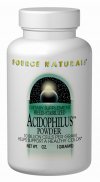 Source Naturals Acidophilus Freeze Stabilized is an advanced probiotic product. Acidophilus supports colon health by altering the intestinal ecology to favor 'friendly' flora. Acidophilus also manufactures some B-vitamins, especially folic acid. The acidophilus cells are specially protected before and after freeze-drying by a unique stabilizing process..