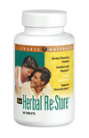 Herbal Re:Store tablets provide full-spectrum support to the body's natural cleansing and detoxification process. Herbal Re:Store contains herbs to help maintain homeostatic balance within the intestinal tract, and to soothe and support the integrity of the intestinal lining..