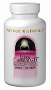 Ultra Chromium GTF is a 50/50 blend of ChromeMate brand chromium polynicotinate and chromium picolinate. Chromium is a trace element which may work closely with insulin to help facilitate the uptake of glucose into cells..