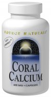 Coral calcium contains the alkaline minerals calcium and magnesium, as well as other essential trace minerals. Source Naturals Coral Calcium is eco-friendly because it is harvested in Okinawa, Japan from fossilized (dead) coral and is not harmful to living coral..