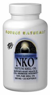 NKO is an extract from Antarctic krill that is rich in cell
membrane building blocks: highly unsaturated phospholipids
co-functionalized with omega-3 fatty acids (EPA & DHA).  Although beneficial for both men and women, NKO also supports temporary relief of PMS symptoms..