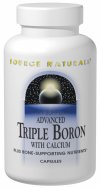 Advanced Triple Boron With Calcium is a well-balanced formula for bone health. It contains 3 bioavailable forms of the trace mineral boron, which supports the prevention of calcium loss and bone demineralization, plus calcium to promote bone strength. Advanced Triple Boron with Calcium features eight other essential vitamins and minerals including magnesium and vitamin D to support bone mineral density..