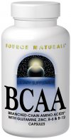 Source Naturals BCAA provides support to your body's muscular systems with a vigorous blend of branched-chain amino acids and supporting B vitamins.  Combined with vitamin B-6 and B-12 for optimized protein synthesis, BCAA may also increase energy and reduce occasional fatigue in support of your active lifestyle..
