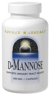 Source Naturals D-Mannose supports the health of the entire urinary tract: the urethra, bladder, ureter, renal pelvis and the renal parenchyma. D-Mannose is a monosaccharide hexose sugar, naturally found in some trees, berries and fruits, such as cranberry. D-Mannose aids the bodys natural cleansing process..
