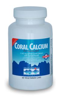 Coral Calcium with ConcenTrace is Âecologically safe and one of the best pH balanced coral calciums available. gluten free. Made exclusively by the experts at Trace Minerals Research Co..