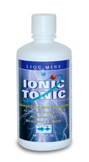 Ionic Tonic. Balanced Trace Mineral Concentrate (with ConcenTraceÂ®) For Improved Energy and Vitality, Absorpton-Ready Bio-Available and Bio-Active. 100% flavored with natural lemon, lime, and white grape juice concentrates. vegetarian, gluten free..