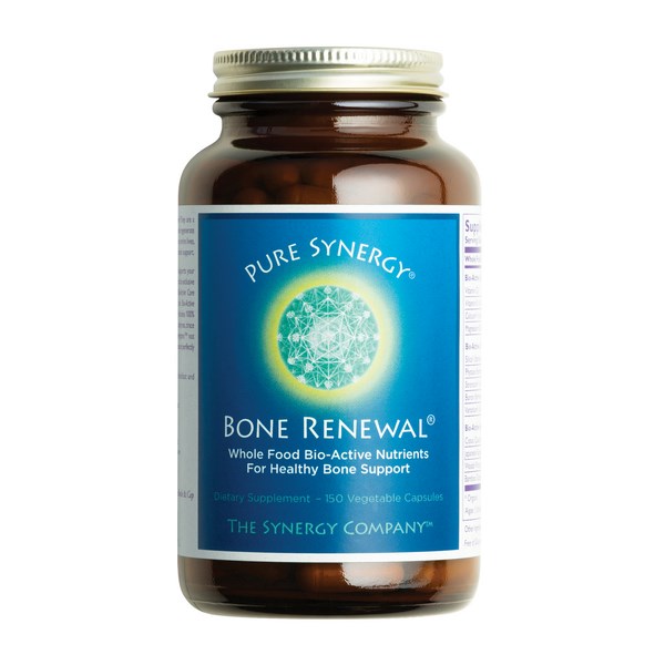 Exclusive Whole Food Bio-Organic Nutrients to Effectively Support Healthy Bones. Pure Synergy Bone Renewal supports your bones natural capability for self-regeneration..