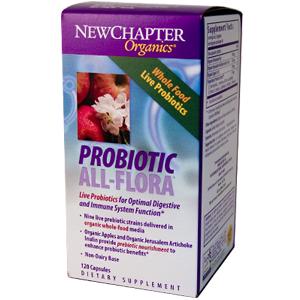 The live probiotics in Probiotic All-Flora, including revered probiotic strains such as Lactobacillus acidophilus, Lactobacillus rhamnosus, and Lactobacillus helveticus, help support optimal digestive and immune system function..