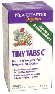 Tiny Tabs C Food Complex delivers easily digested and highly active probiotic vitamin C. Herbs like astragalus and elderberry protect while antioxidant herbals cinnamon, rosemary and oregano provide key health benefits that support and sustain.* The addition of supercritical ginger and turmeric extracts maximizes bioavailability and efficacy..