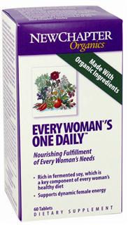 Every Woman's One Daily delivers in one tablet 23 different nutritive and energizing probiotic vitamins and minerals as well as extracts of Chaste tree and maca that have been revered for supporting a woman's emotional balance.
Your health, and the health of those you love, are precious and deserve the finest nutritional support..
