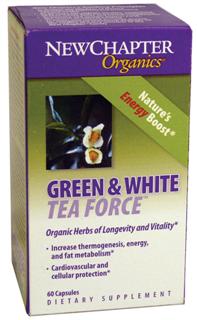 Green and white teas are known to contain the highest concentration of health-promoting antioxidants.* New Chapter has carefully selected the purest organically grown green and white tea leaves for the production of our tea extract..