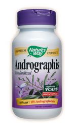 Nature's Way Andrographis Standardized Extract is standardized to 10% andrographolides for immune support..