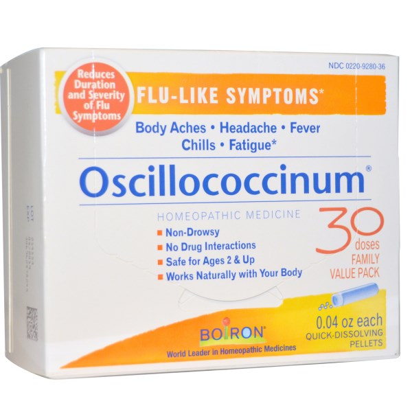 Oscillococcinum by Boiron relieves flu within hours of showing symptoms. Take at the onset of symptoms and feel the immediate relief. Safe, effective non-drowsy formula for Children and Adults. Get a jump on the cold and flu season..