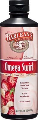 Omega Swirl strawberry-banana flavor looks and tastes like a fruit smoothie, yet provides optimal levels of vital and essential Omega-3 EPA/DHA to bring you vibrant health and energy..